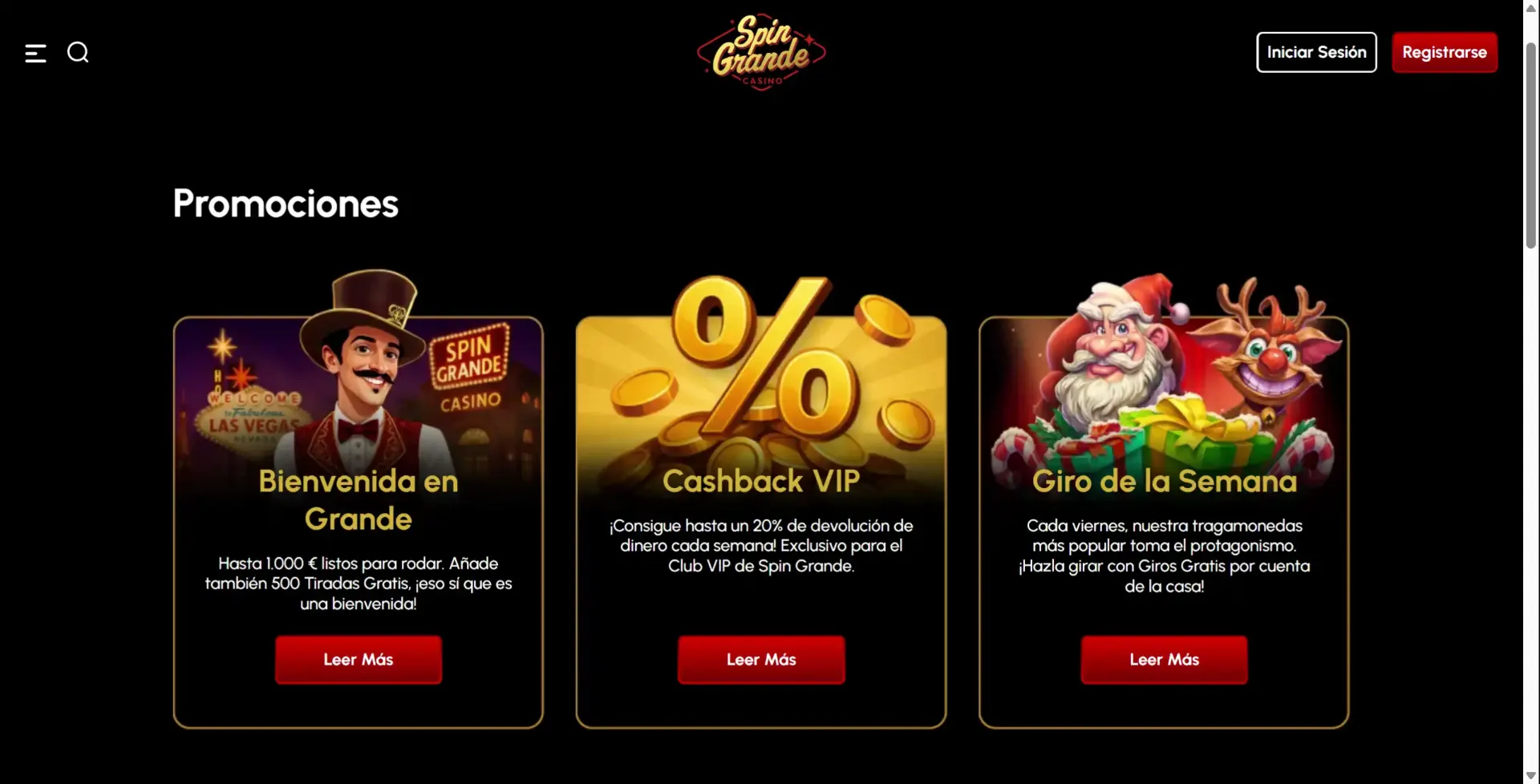 Jackpots y premios progresivos en SpinGrande